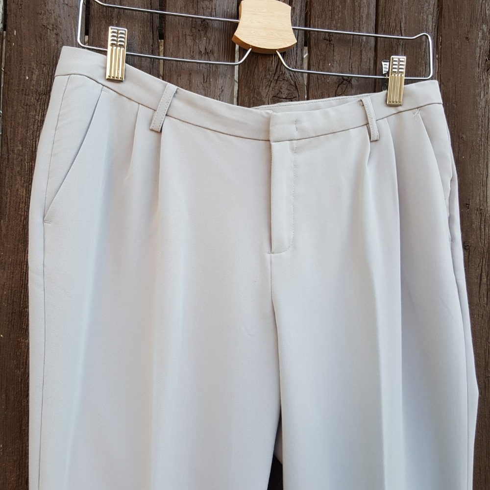 Sela Collection Solid Gray Work Trousers - image 4